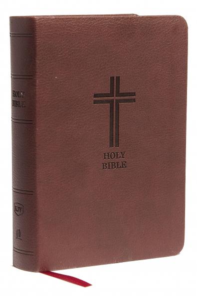 KJV Reference Bible Compact Large Print Leathersoft Bur