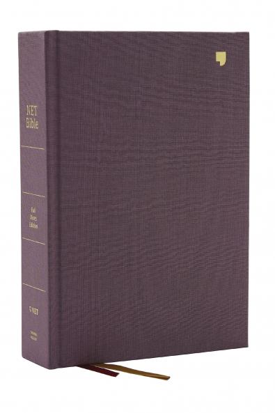 NET Bible Full-notes Edition Cloth over Board Gray Comfo