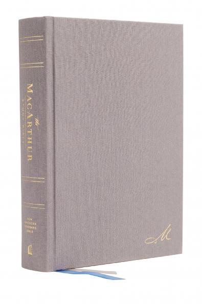 NASB MacArthur Study Bible 2nd Edition Hardcover Gray C