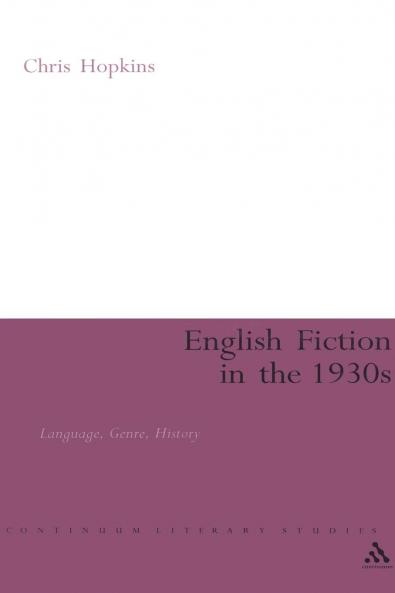 English Fiction in the 1930s