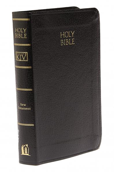 KJV | Vest Pocket New Testament and Psalms | Leathersoft | Black | Red Letter: Holy Bible | King James Version