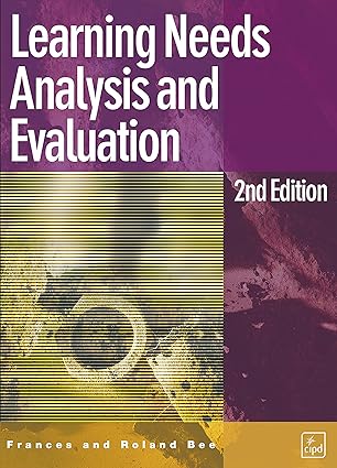 Learning Needs Analysis and Evaluation