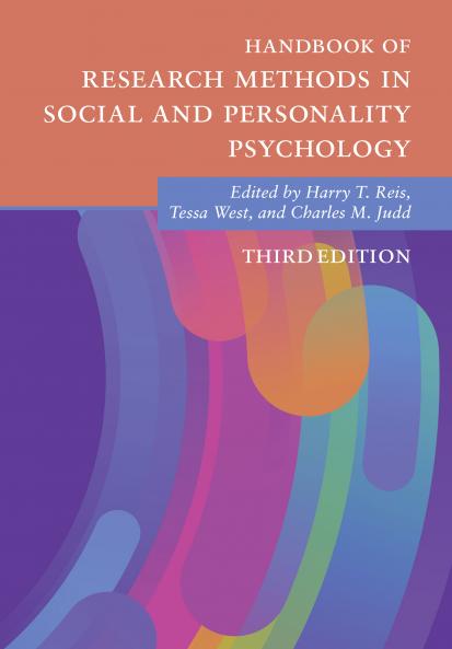 Handbook of Research Methods in Social and Personality Psychology