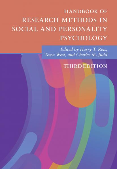 Handbook of Research Methods in Social and Personality Psychology