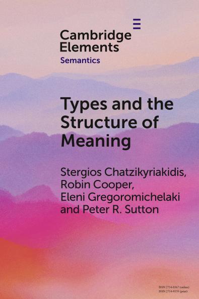 Types and the Structure of Meaning