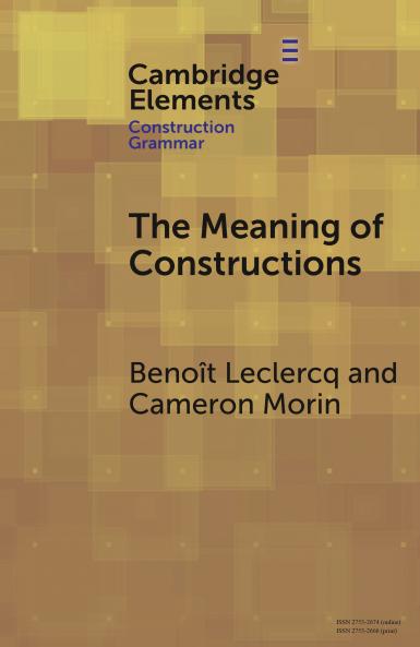 The Meaning of Constructions