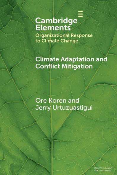Climate Adaptation and Conflict Mitigation