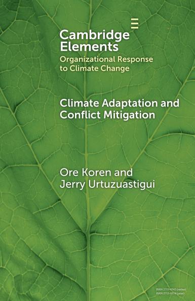 Climate Adaptation and Conflict Mitigation