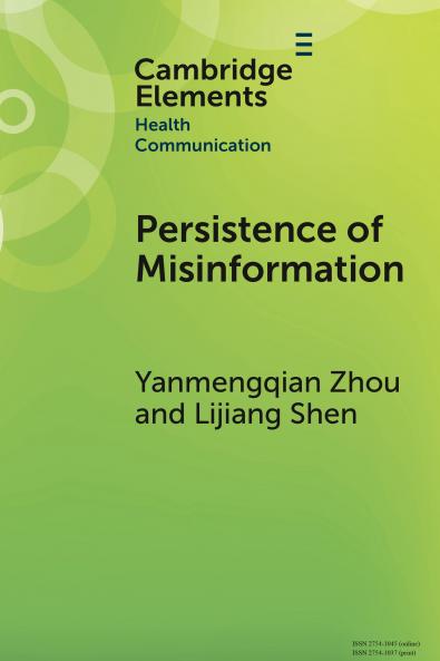 Persistence of Misinformation