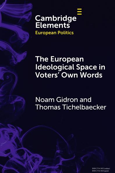 The European Ideological Space in Voters' Own Words