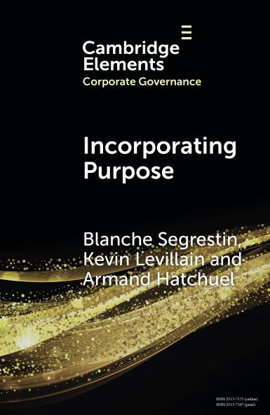 Incorporating Purpose