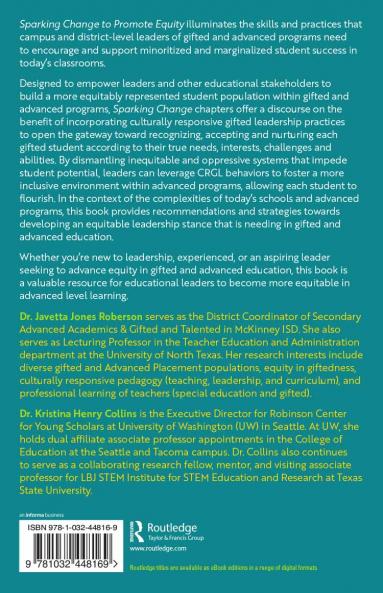 Sparking Change to Promote Equity