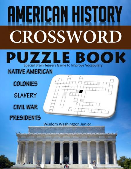 American History Crossword Puzzle Book