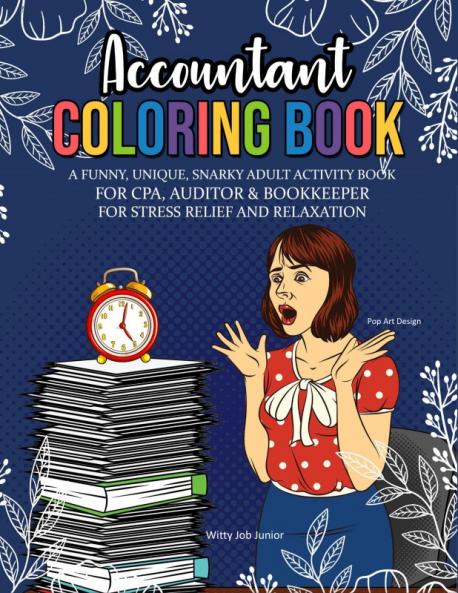 Accountant Coloring Book