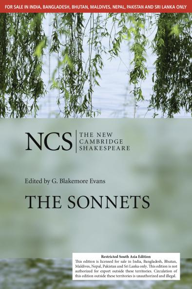 The Sonnets (The New Cambridge Shakespeare)