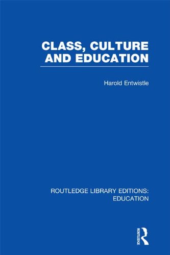 Class Culture and Education (RLE Edu L)