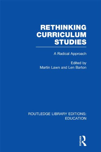 Rethinking Curriculum Studies