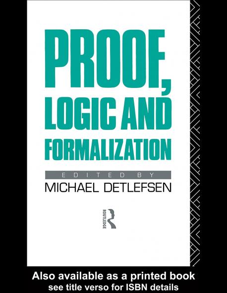 Proof Logic and Formalization