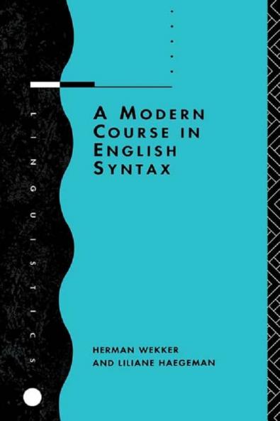Modern Course in English Syntax