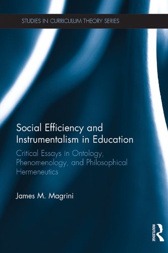 Social Efficiency and Instrumentalism in Education