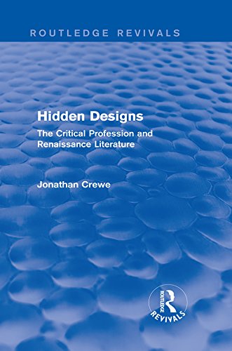 Hidden Designs (Routledge Revivals)