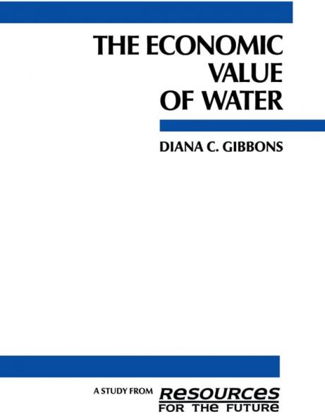 Economic Value of Water