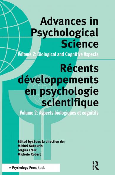 Advances in Psychological Science Volume 2