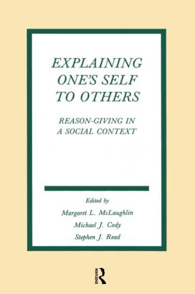 Explaining One's Self To Others