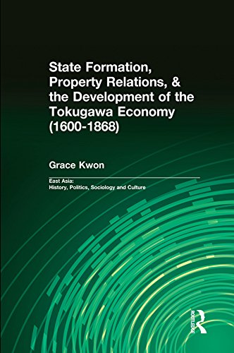 State Formation Property Relations & the Development of the Tokugawa Economy (1600-1868)