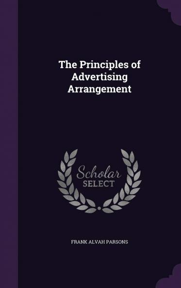 The Principles of Advertising Arrangement Volume