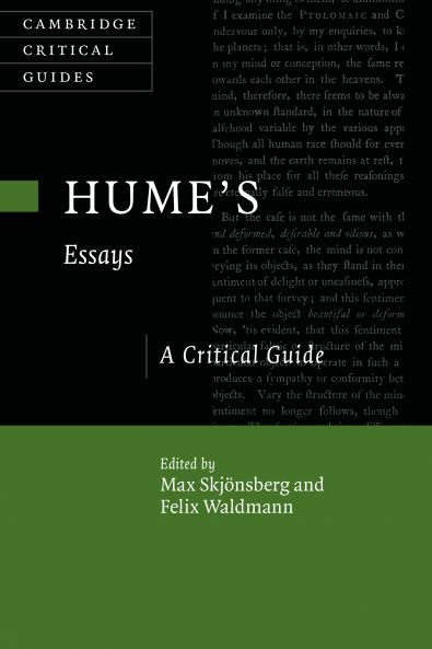 Hume's <i>Essays</i>