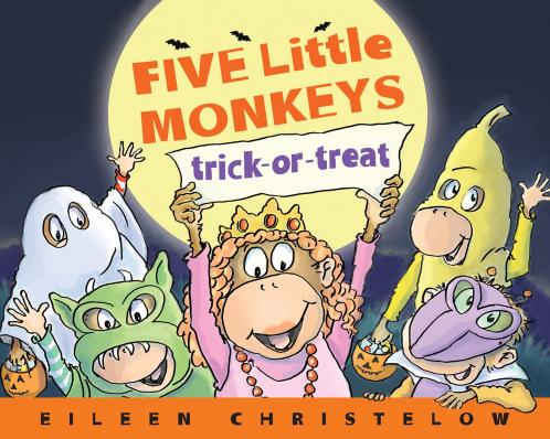 FIVE LITTLE MONKEYS TRICK-OR-TREAT
