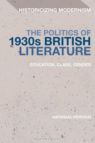 Politics of 1930s British LiteratureEducation Class Gender