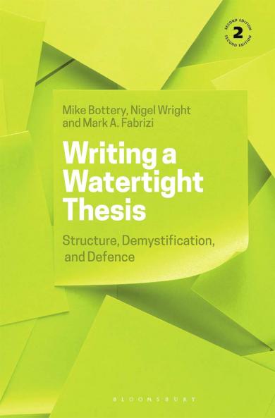Writing a Watertight Thesis