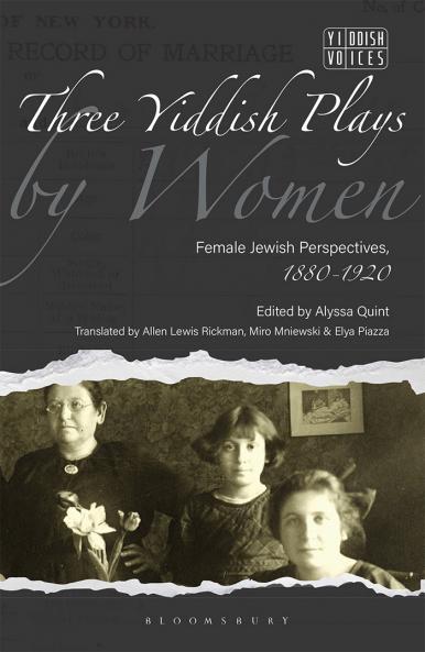 Three Yiddish Plays by Women
