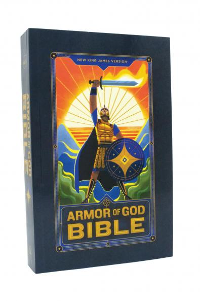 NKJV ARMOR OF GOD BIBLE SOFTCOVER (CHILDREN’S BIBLE RED LE