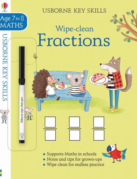 Key Skills Wipe-Clean: Fractions 7-8
