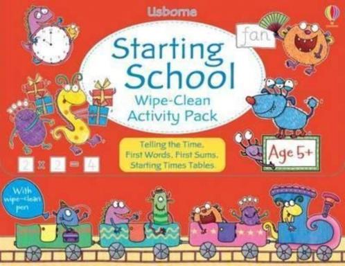 Starting School Wipe-Clean Activity Pad 5+