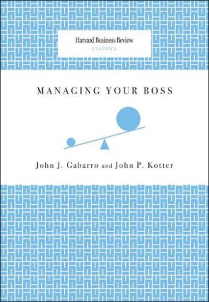 Managing Your Boss