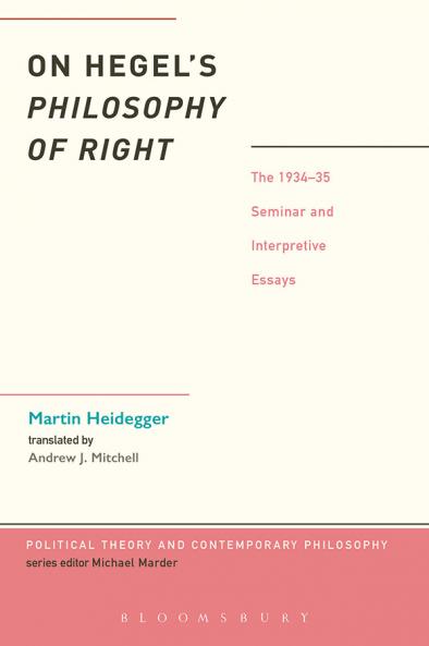 On Hegel's Philosophy of Right