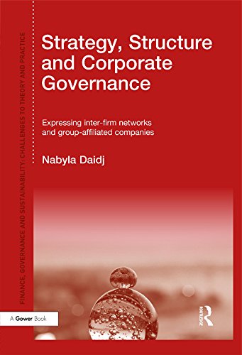 Strategy Structure and Corporate Governance