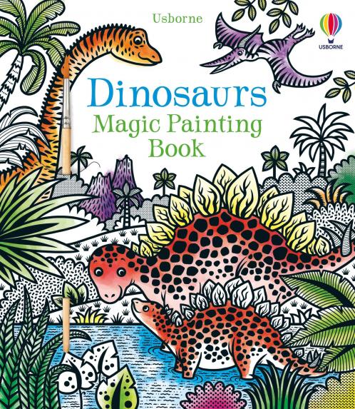 DINOSAURS MAGIC PAINTING BOOK