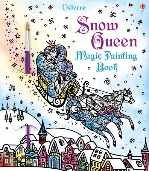 The Snow Queen Magic Painting Book