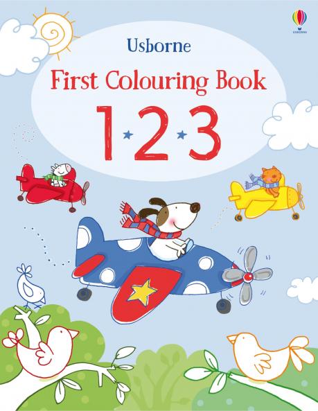 First Colouring Book: 123