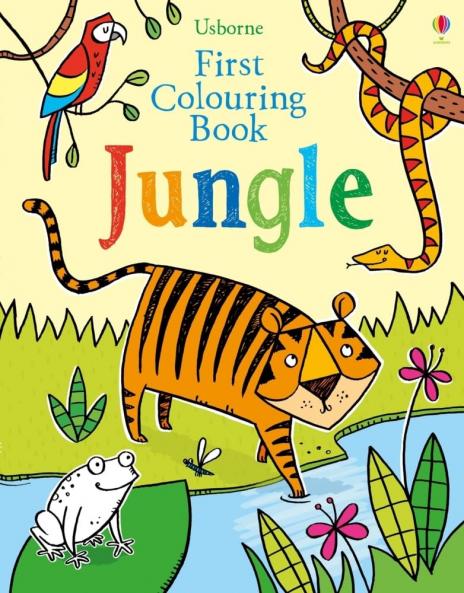First Colouring Book: Jungle