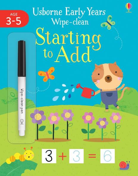 Early Years Wipe-Clean Starting to Add (Usborne Early Years Wipe-clean)