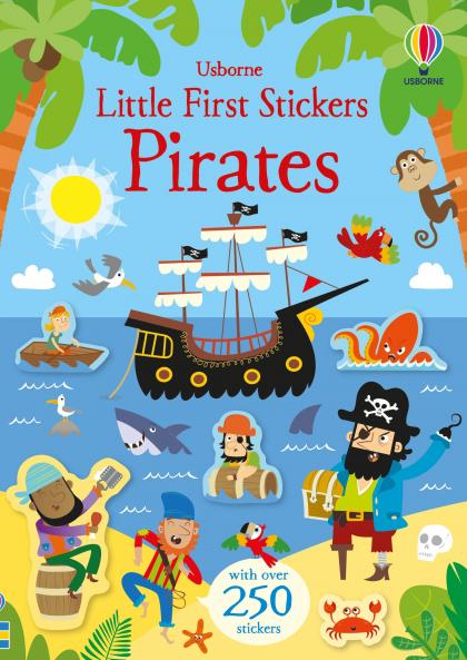 Usborne Little First Stickers- Pirates