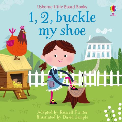 1 2 BUCKLE MY SHOE LITTLE BOARD BOOK