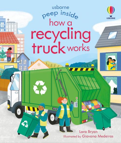 PEEP INSIDE HOW A RECYCLING TRUCK WORKS