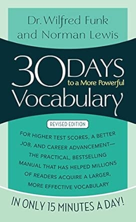 30 DAYS TO A MORE POWERFUL VOCABULARY
